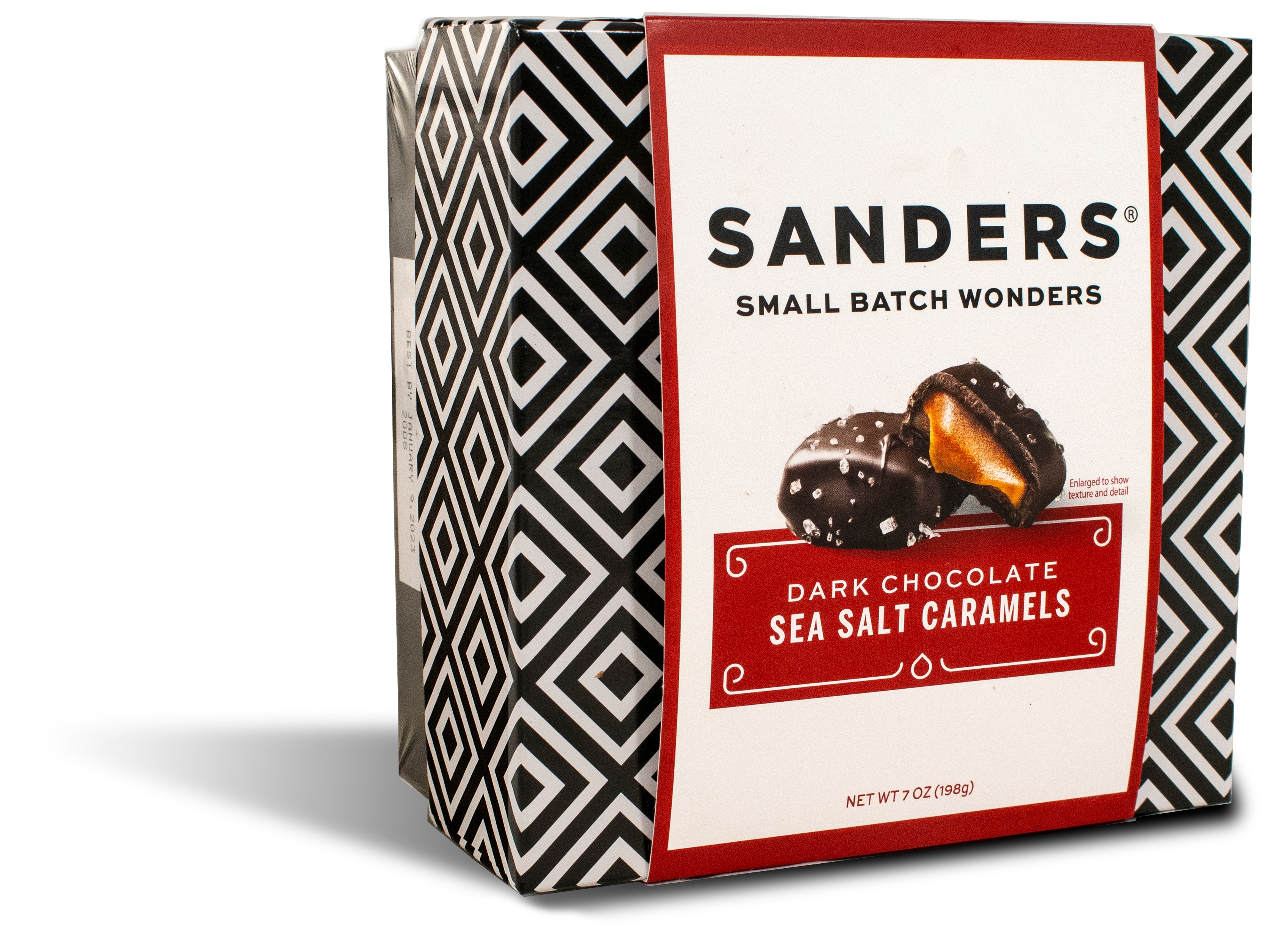 Sanders 7 oz. Dark Chocolate Sea Salt Caramels